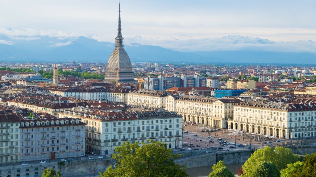 vista panoramica di Torino